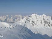 Masiv Monte Rosa, Alpy, Itálie/Švýcarsko