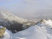 Slavkovský štít (2452m), Veverkův žlab, Vysoké Tatry, Slovensko