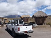 Kontrolní stanoviště na severní bráně NP Cotopaxi - El Pedregal, Ekvádor