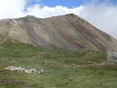 Cesta ze základního tábora Ačik-Taš do C1 (4400m), Kyrgyzstán