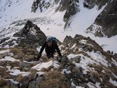 Tupá (2293m) - centrální žebro, Vysoké Tatry, Slovensko