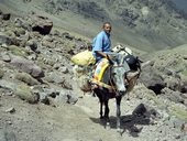 Jebel Toubkal (4167m), Vysoký Atlas, Maroko