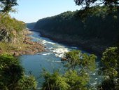 Vodopády Iguazú / Cataratas del Iguazú na hranici Argentiny a Brazílie