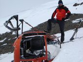 Aklimatizace v pohoří Cordón del Plata poblíž Mendozy, Argentina