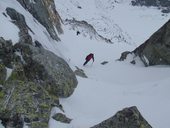 Zimní výstup na Východný Mengusovský štít (2398m), Vysoké Tatry, Slovensko