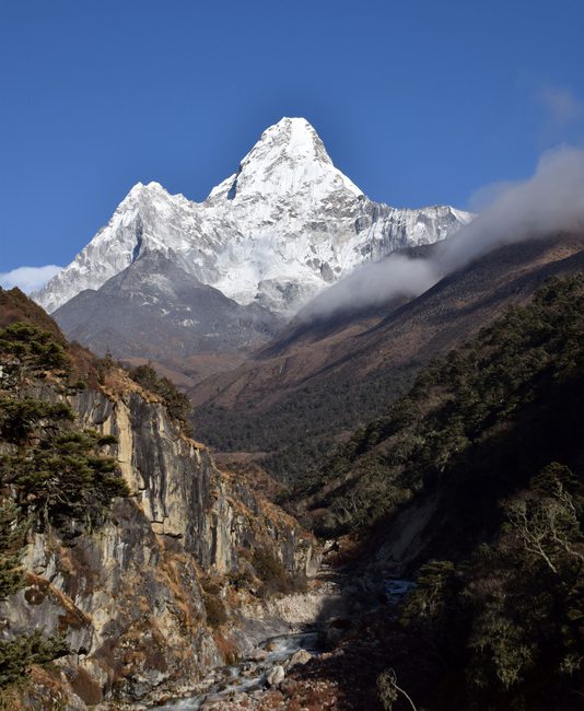 Loučení s Ama Dablam