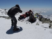 Výstup na Pik Lenina (7134m), Pamír, Kyrgyzstán