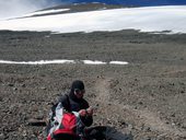 Aklimatizace v pohoří Cordón del Plata poblíž Mendozy, Argentina