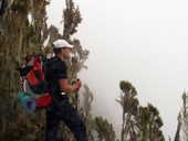 Kibo/Uhuru Peak (5895m), Kilimandžáro, Tanzanie