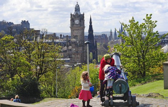 Pohled od Calton Hill