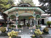 Sultánův palác v Yogyakarta, Indonésie