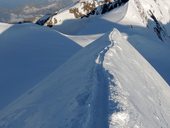 Masiv Monte Rosa, Alpy, Itálie/Švýcarsko