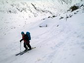 Slavkovský štít (2452m), Veverkův žlab, Vysoké Tatry, Slovensko