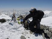 Výstup na Pik Lenina (7134m), Pamír, Kyrgyzstán