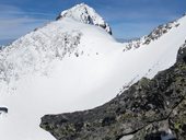 Zimní výstup na Ťažký štít (2520m), Vysoké Tatry, Slovensko