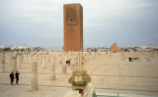 Tour Hassan, Rabat, Maroko