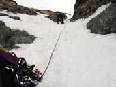 Kozia Kôpka (2100m) - středem jižní stěny, Vysoké Tatry, Slovensko