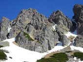 Jarní výstup na Zmrzlou vežu (2312m), Vysoké Tatry, Slovensko