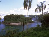 Vodopády Iguazú / Cataratas del Iguazú na hranici Argentiny a Brazílie