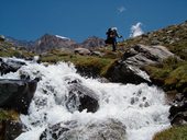 Aklimatizace v pohoří Cordón del Plata poblíž Mendozy, Argentina