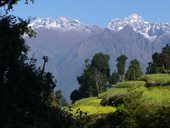 Langtang přes sedlo Ganja La, Nepál