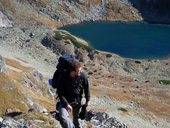 Přechod hřebene Bášt, Vysoké Tatry, Slovensko