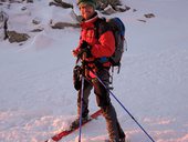 Slavkovský štít (2452m), Veverkův žlab, Vysoké Tatry, Slovensko