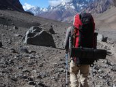 Výstup na vrchol Aconcagua (6962m), Argentina