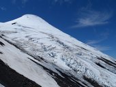 Výstup na sopku Osorno (2652m) v NP Vicente Pérez Rosales, Chile