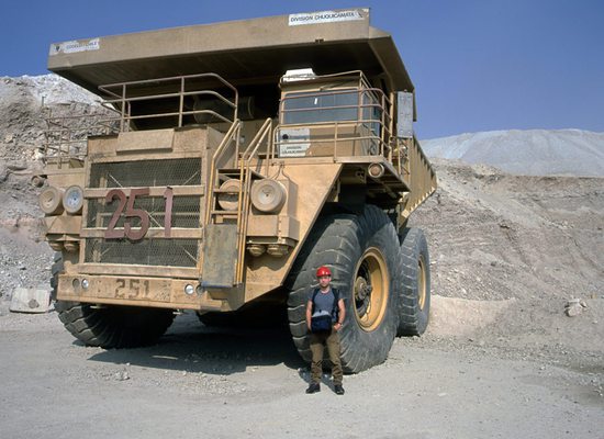 Chuquicamata - důl na měď, Chile