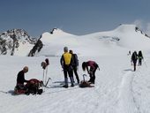 Masiv Monte Rosa, Alpy, Itálie/Švýcarsko