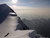 Masiv Monte Rosa, Alpy, Itálie/Švýcarsko