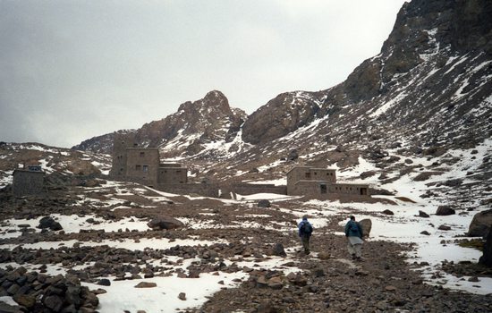 Zimní výstup na Jebel Toubkal (4167m), Vysoký Atlas, Maroko