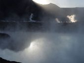 Termas de Polloquere, Salar de Surire, Chile