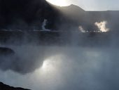 Termas de Polloquere, Salar de Surire, Chile