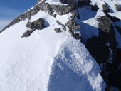 Zimní výstup na Ťažký štít (2520m), Vysoké Tatry, Slovensko