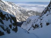 Slavkovský štít (2452m), Veverkův žlab, Vysoké Tatry, Slovensko