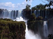 Vodopády Iguazú / Cataratas del Iguazú na hranici Argentiny a Brazílie