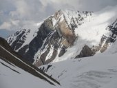 Aklimatizační výstup do druhého výškového tábora C2 (5380m), Kyrgyzstán