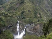Ruta de las Cascadas, vodopád Agoyán, Ekvádor