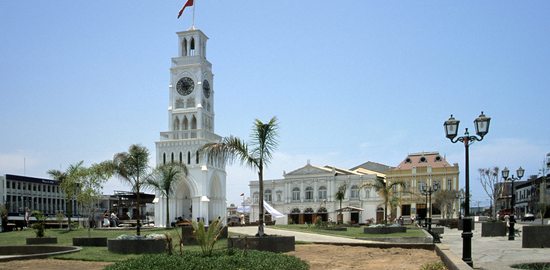 Hlavní náměstí v Iquique, Chile