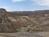 Vyhlídka na mohutný kaňon – Quebrada Allane, Chile