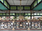 Sultánův palác v Yogyakarta, Indonésie