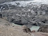 Cesta ze základního tábora Ačik-Taš do C1 (4400m), Kyrgyzstán