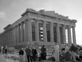Atény plné antických památek, Řecko