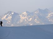 Masiv Monte Rosa, Alpy, Itálie/Švýcarsko