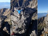 Přechod hřebene Bášt, Vysoké Tatry, Slovensko