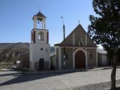 Kostelík ve městečku Ticnamar (Tignamar), Chile