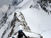 Masiv Monte Rosa, Alpy, Itálie/Švýcarsko