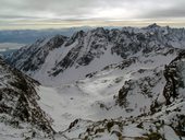 Zimní výstup na Rysy (2503m), Vysoké Tatry, Slovensko